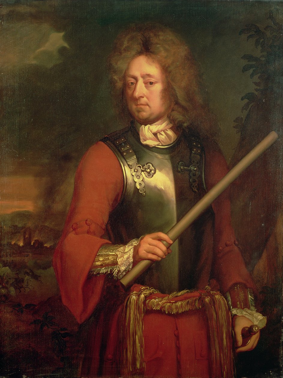 John Churchill (1650-1722) książę Marlborough, po 1847 r. autorstwa Louis Coblitz