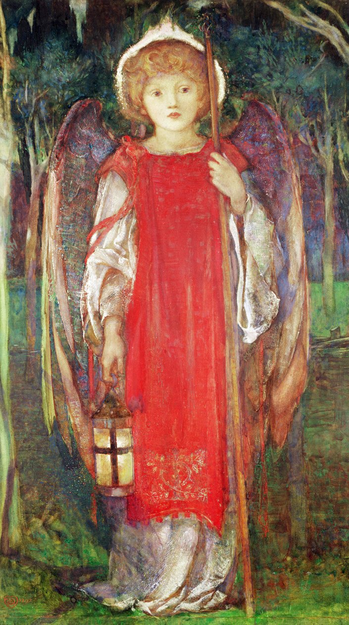 Światło Świata (wc na papierze) autorstwa Louis Davis