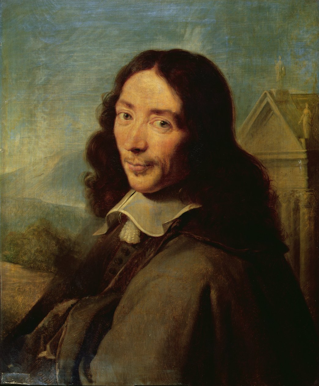 Claude Perrault (1613-88) według Philippe de Champaigne autorstwa Edouard Riou