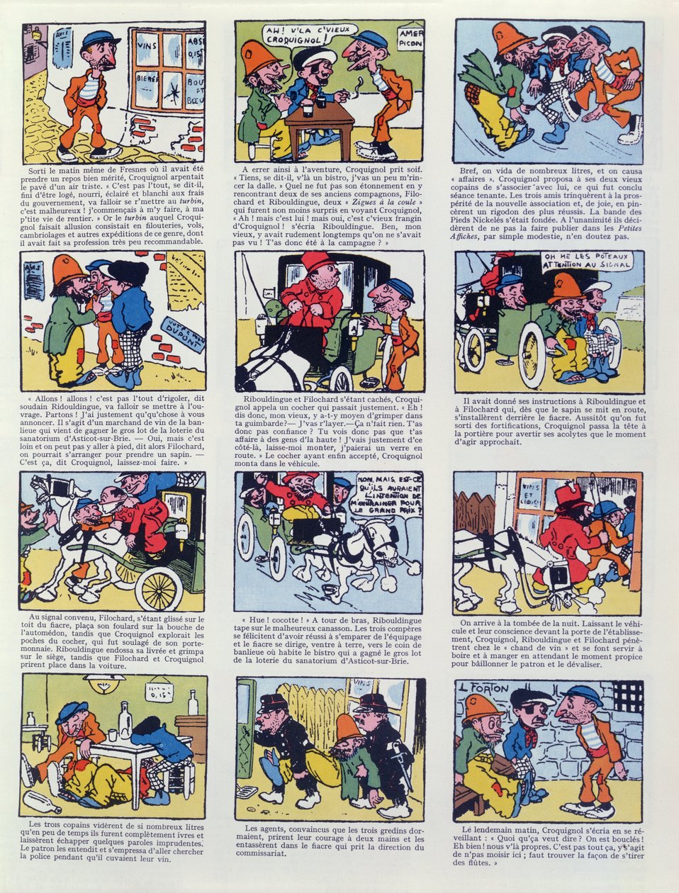 Reedycja komiksu Les Pieds Nickeles z „L