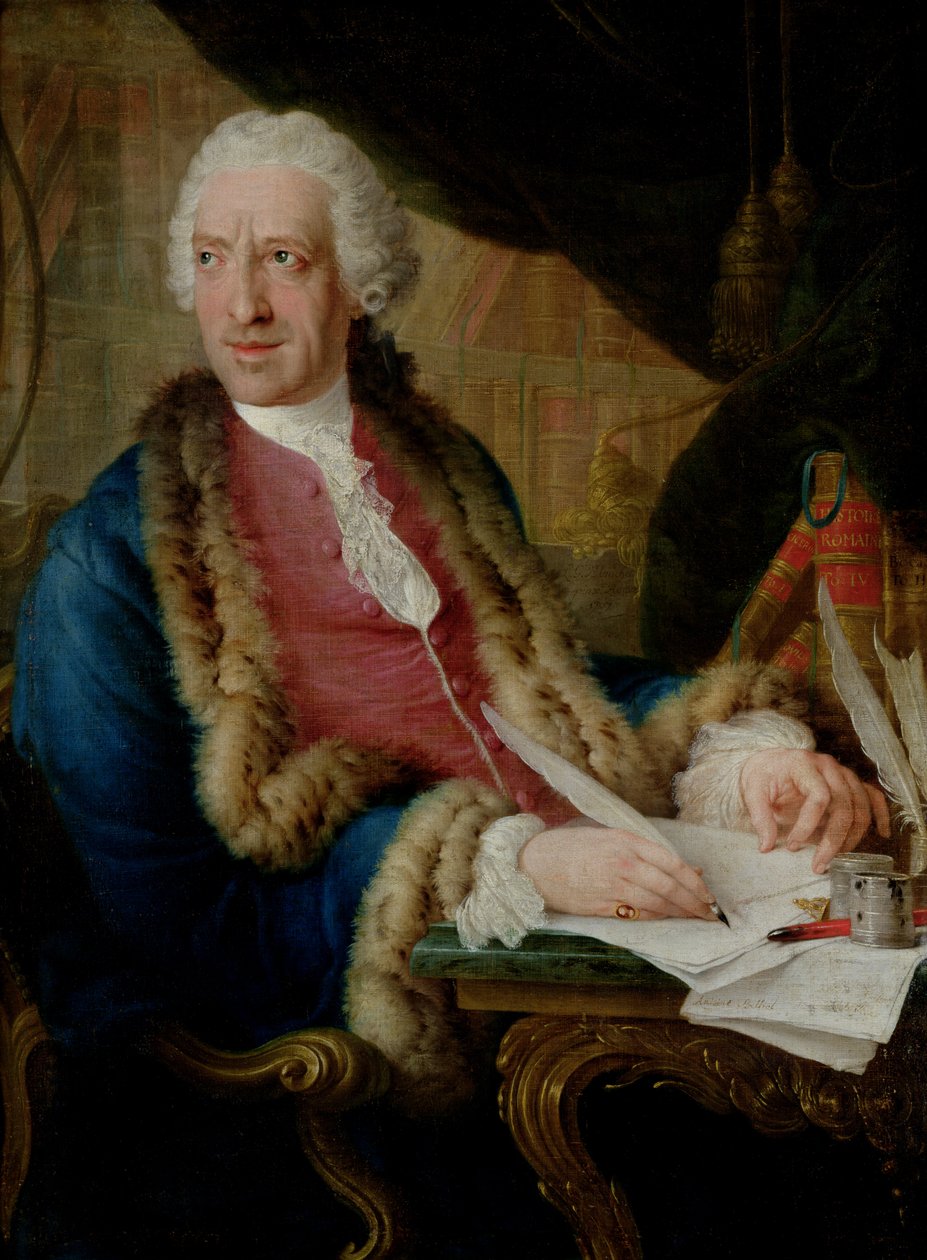Portret dżentelmena, 1767 autorstwa Louis Gabriel Blanchet