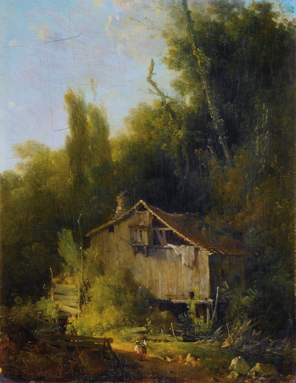 Stary młyn autorstwa Louis Gabriel Moreau