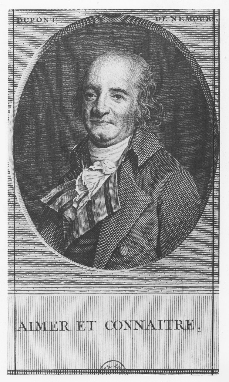 Dupont de Nemours autorstwa Louis Jacques Cathelin
