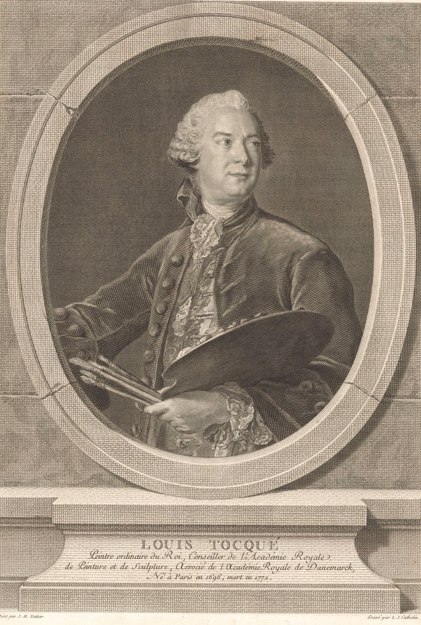 Louis Tocque autorstwa Louis Jacques Cathelin