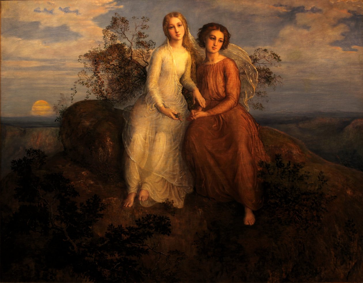 Poemat duszy - Jeden wieczór autorstwa Louis Janmot
