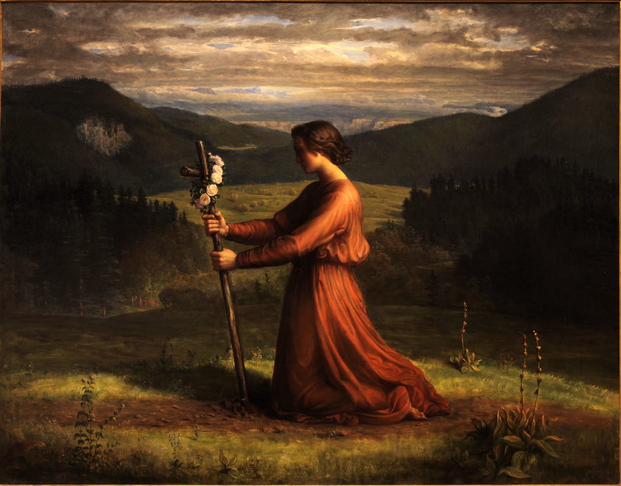Poemat duszy - Rzeczywistość autorstwa Louis Janmot