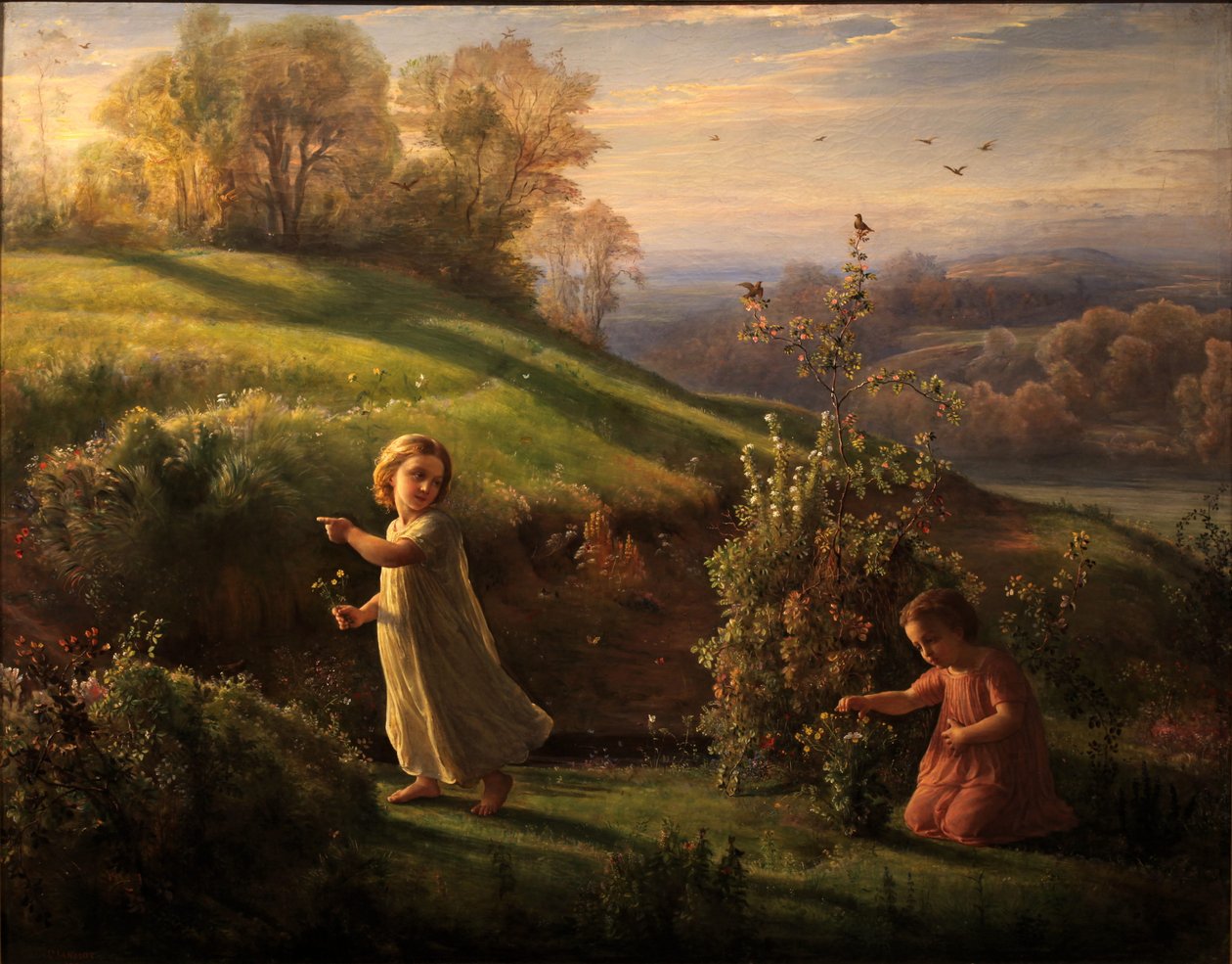 Poemat duszy - Wiosna autorstwa Louis Janmot