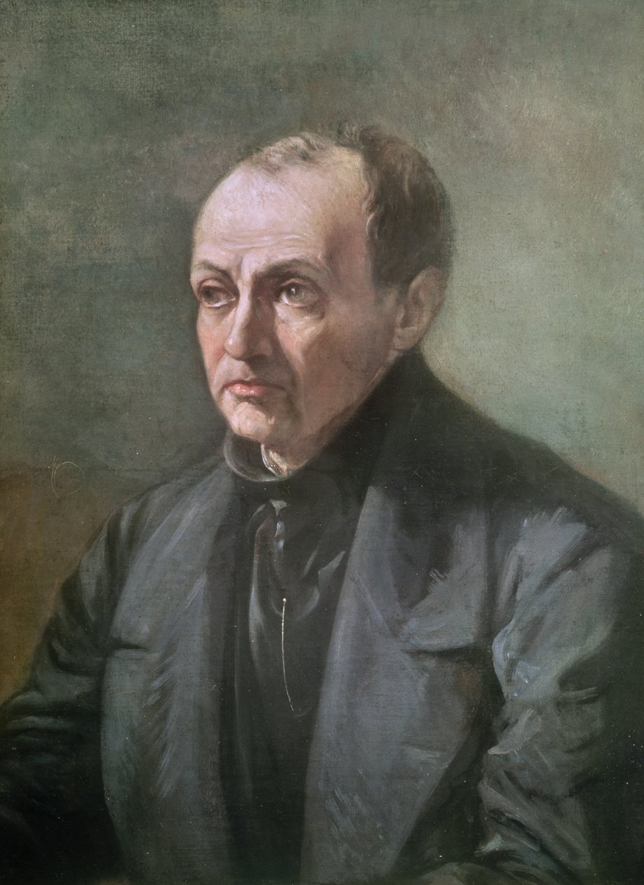 Auguste Comte (1798-1857) autorstwa Louis Jules Etex