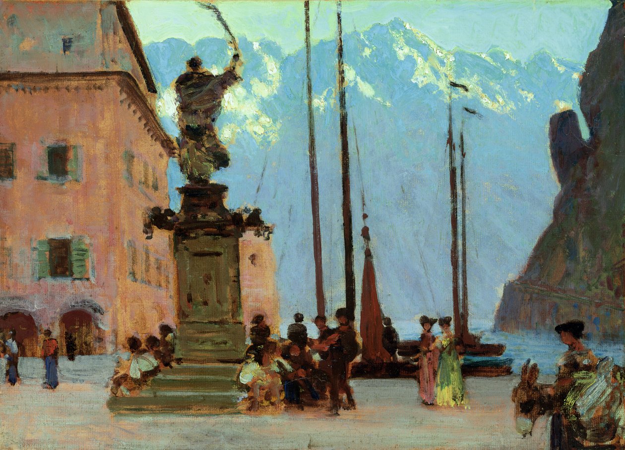 Riva del Garda, Włochy autorstwa Louis Kolitz