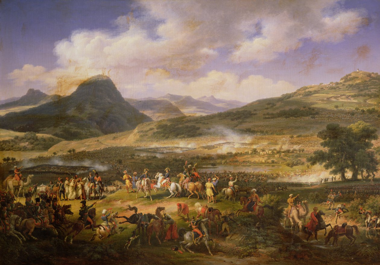 Bitwa pod górą Tabor, 16 kwietnia 1799, 1808 (szczegół) autorstwa Louis Lejeune