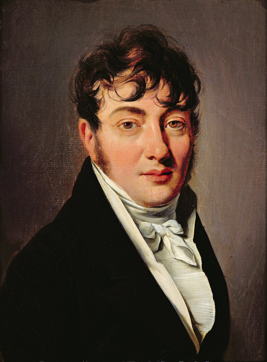 Portret Louisa le Grand, markiza de Marizy autorstwa Louis Leopold Boilly
