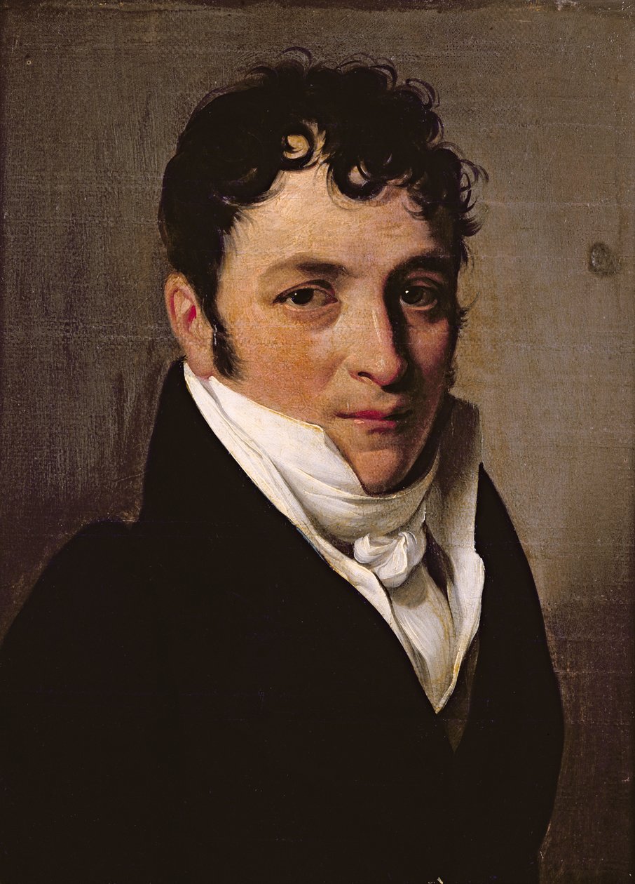 Portret mężczyzny, przypuszczalnie Pierre Jean Garat (1764-1823) autorstwa Louis Leopold Boilly