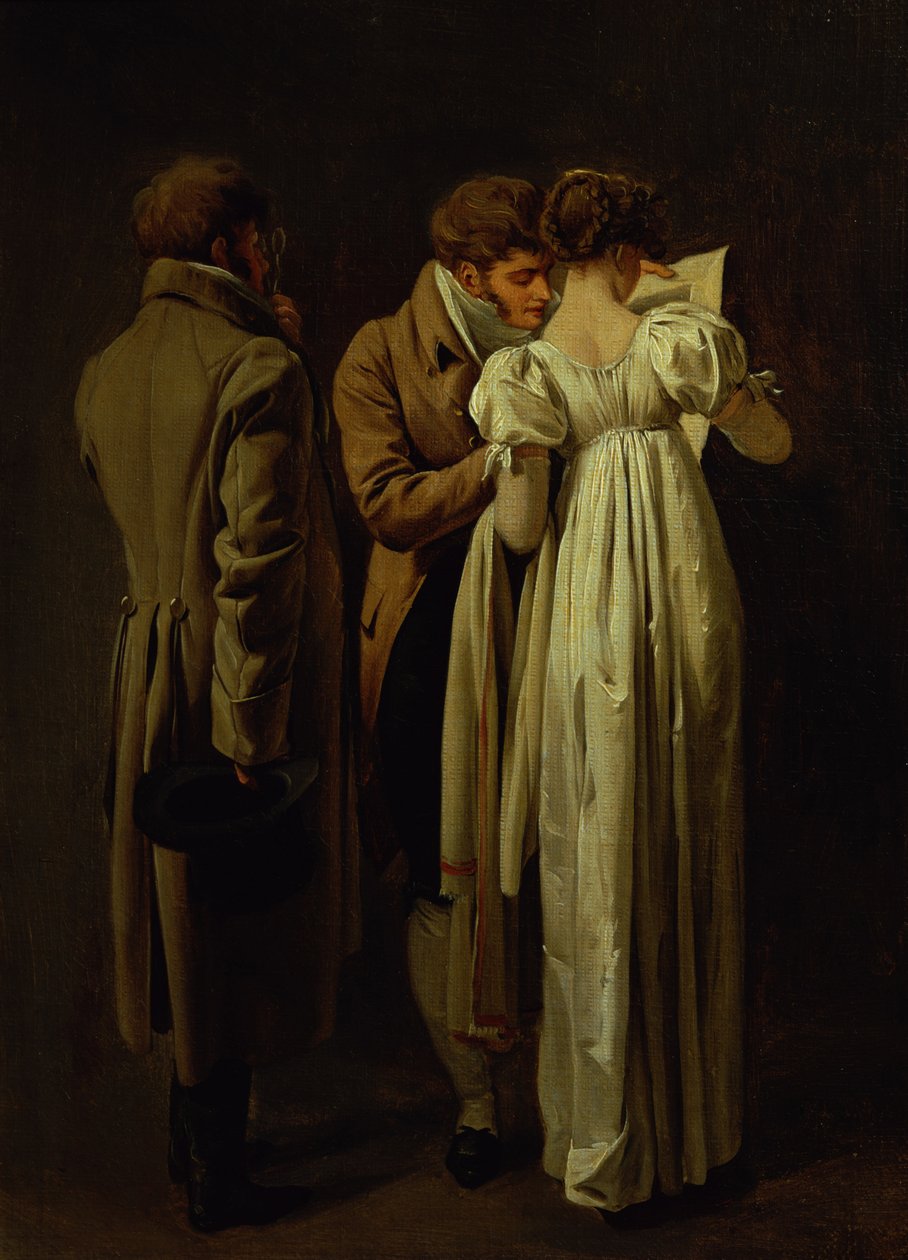 Kolekcjonerzy amatorskich grafik autorstwa Louis Leopold Boilly