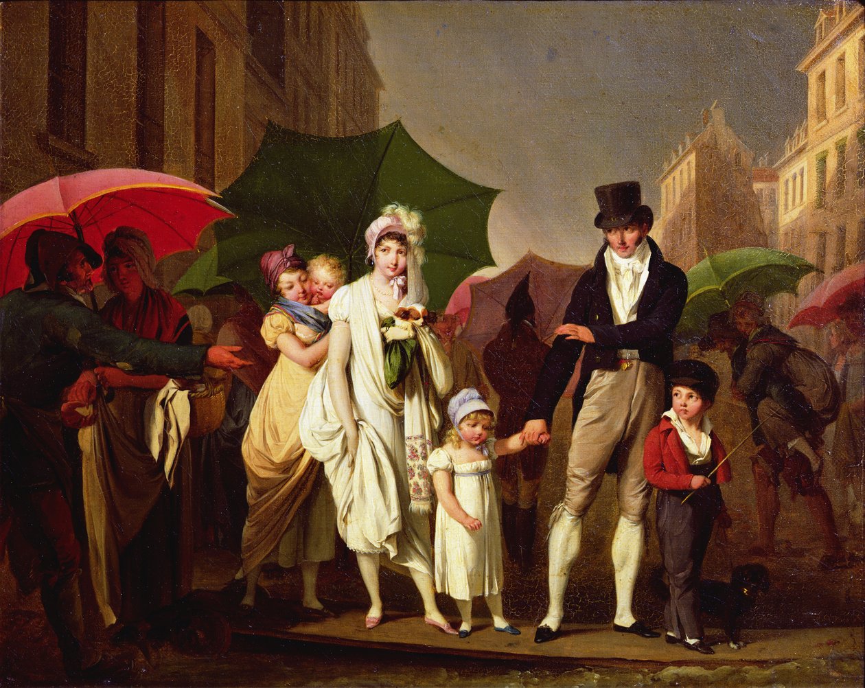 Ulewa autorstwa Louis Leopold Boilly
