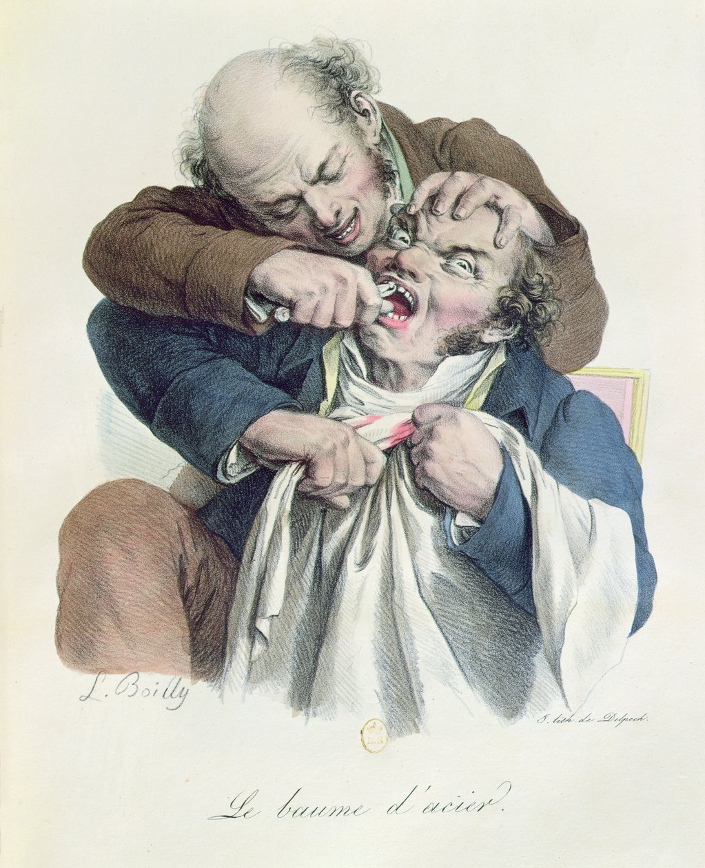 Balsam stalowy, rytowany przez Francois Serafina Delpecha (1778-1825) c.1826 autorstwa Louis Leopold Boilly