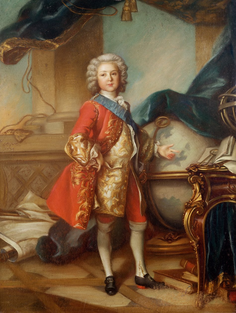 Dauphin Charles-Louis (1729-65) z Francji autorstwa Louis Tocqué