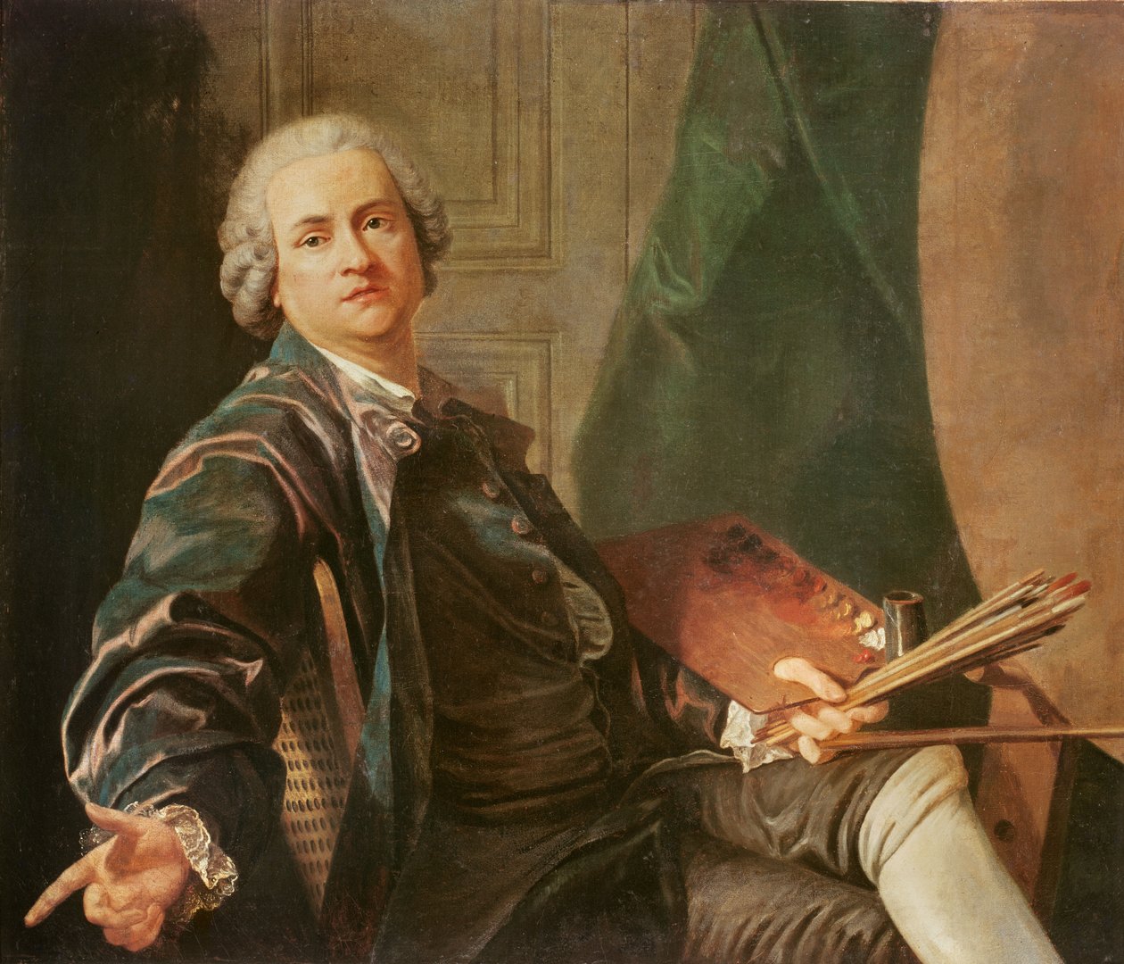 Autoportret autorstwa Louis Michel van Loo