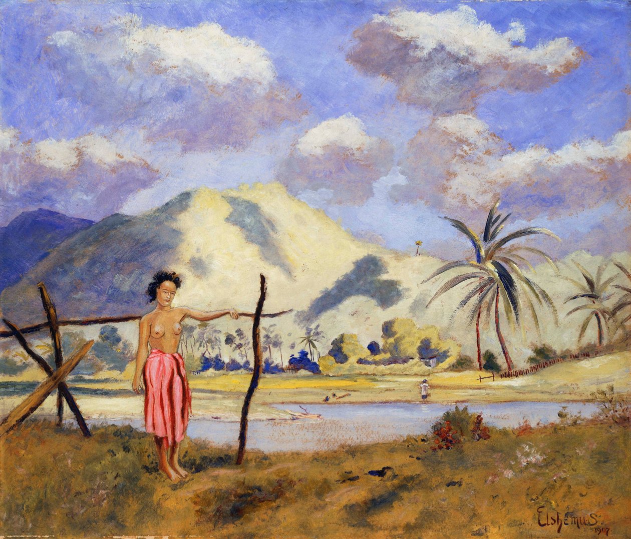 Samoa autorstwa Louis Michel Eilshemius