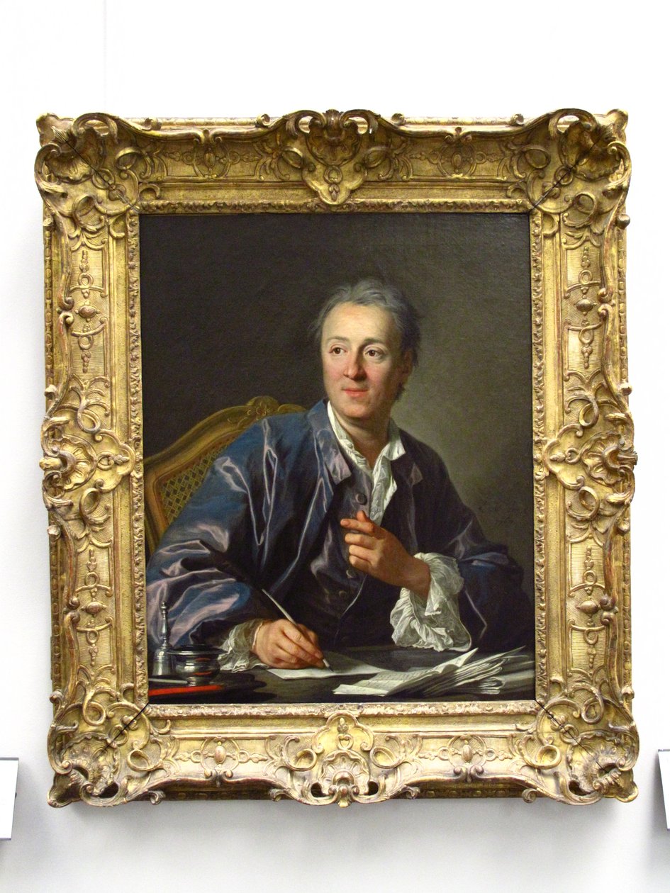 Portret Denisa Diderota (1713-1784) autorstwa Louis Michel van Loo