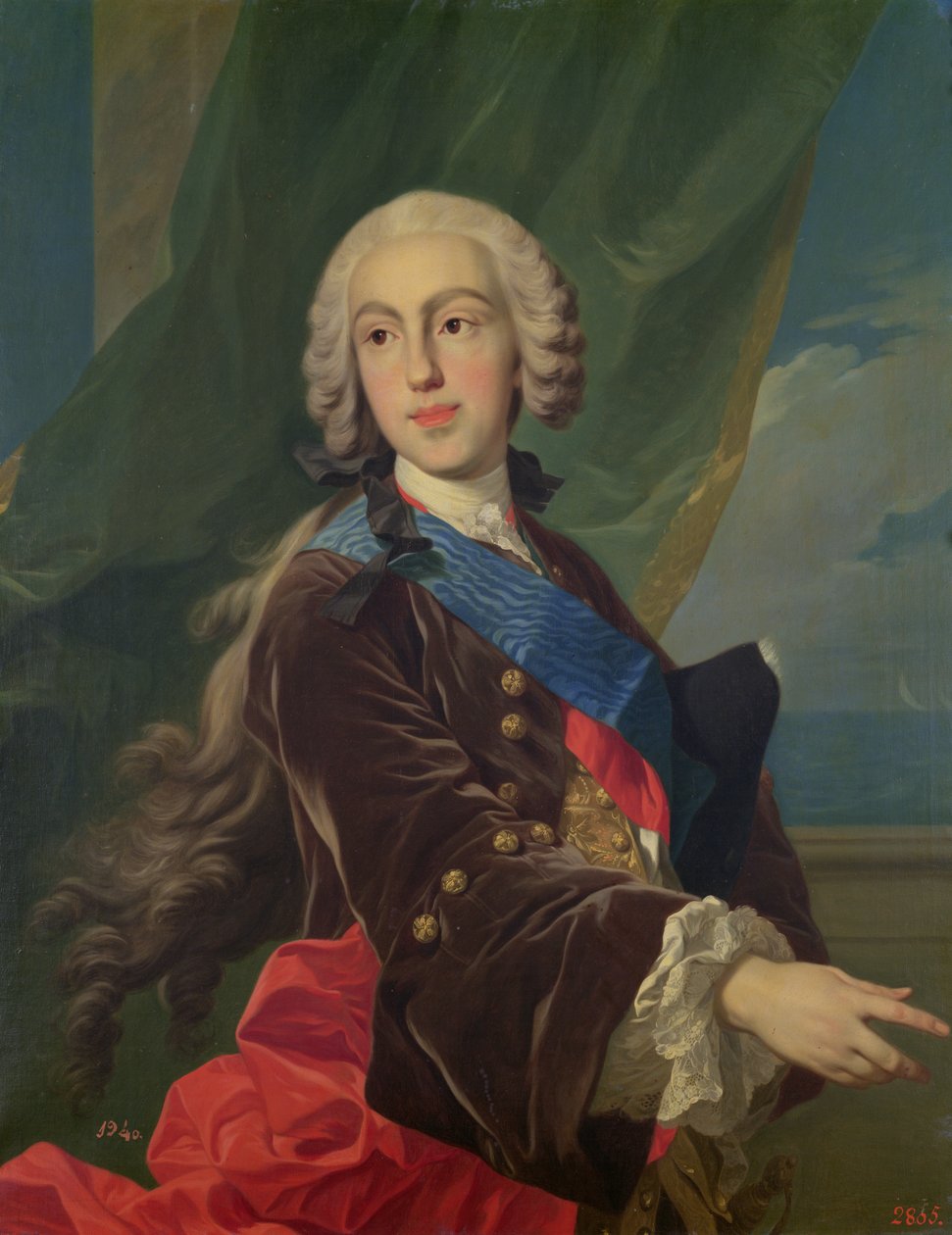 Infante Filip Burbon, książę Parma autorstwa Louis Michel van Loo