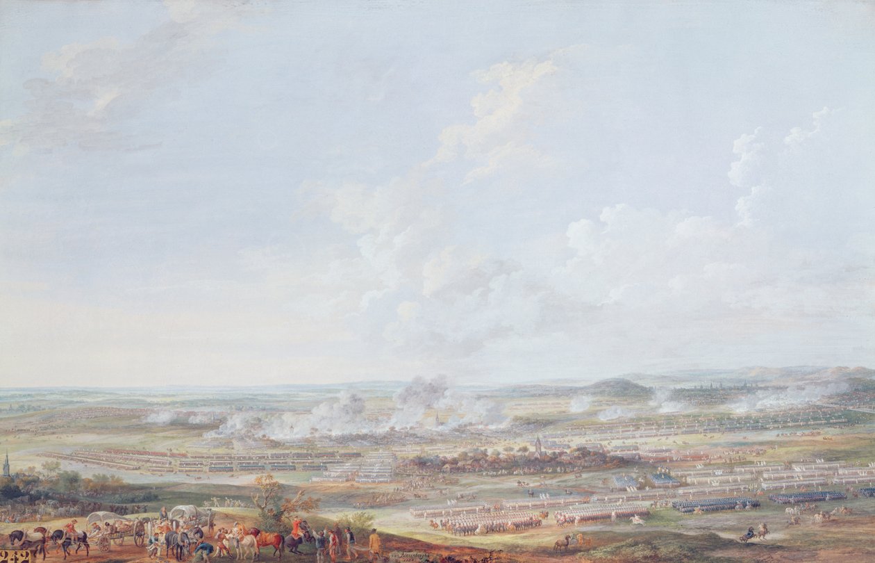 Bitwa pod Rocoux, 11 października 1746, 1784 autorstwa Louis Nicolas van Blarenberghe