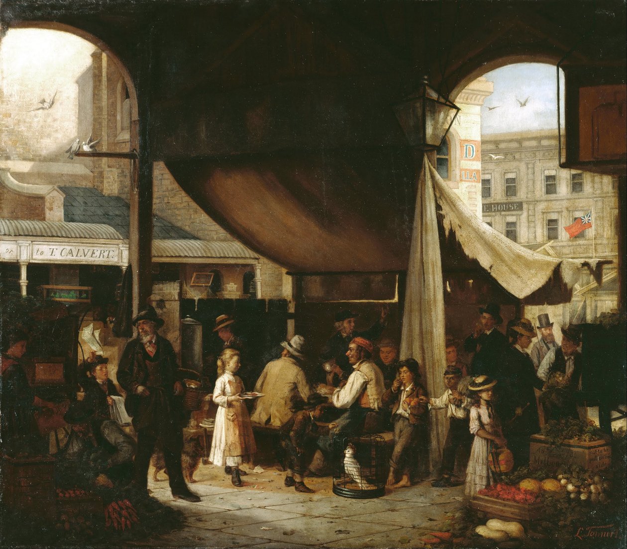 Paddys Market autorstwa Louis Tannert