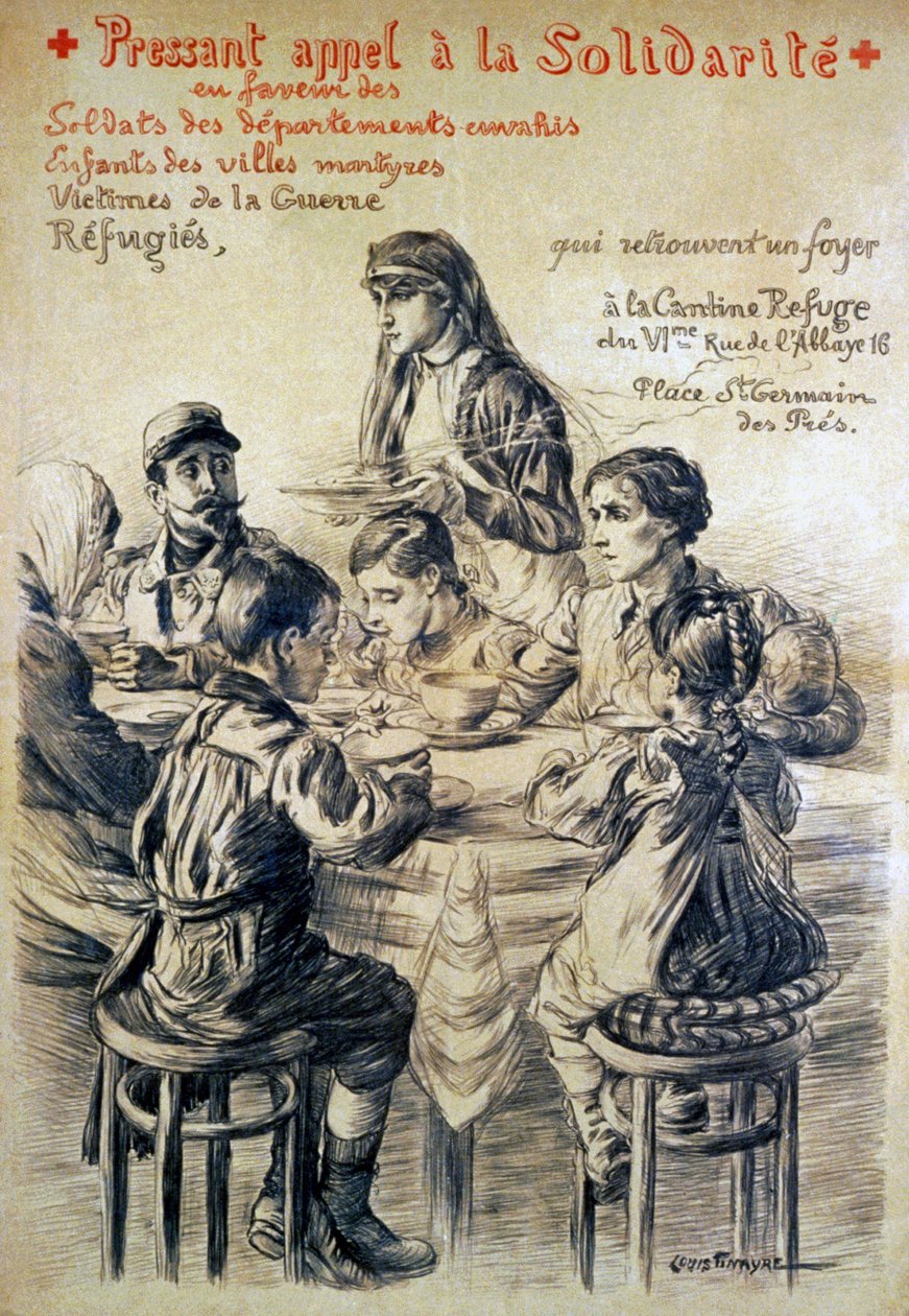 Pilne wezwanie do wsparcia, 1917 autorstwa Louis Tinayre