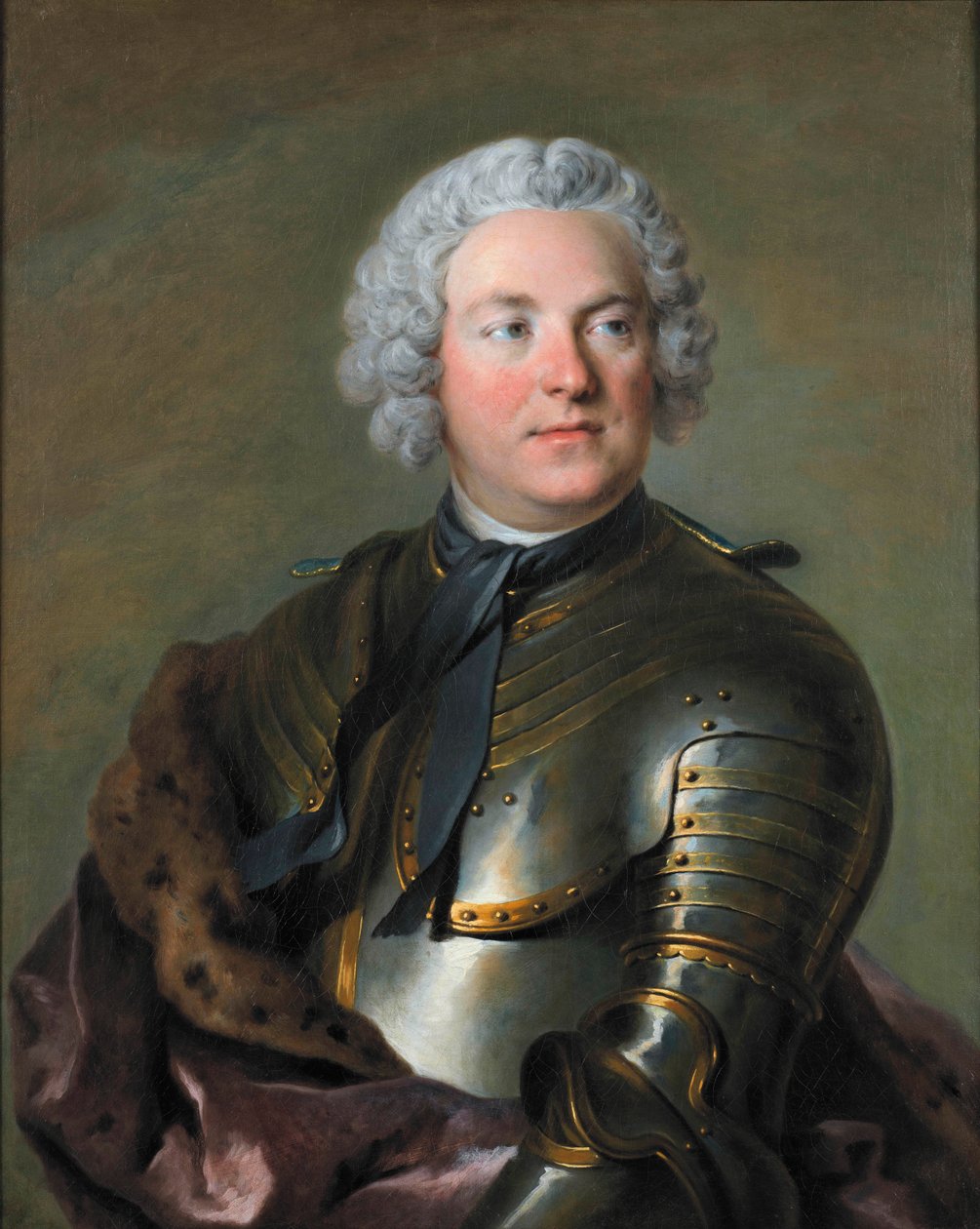 Hrabia Carl Gustaf Tessin autorstwa Louis Tocqué