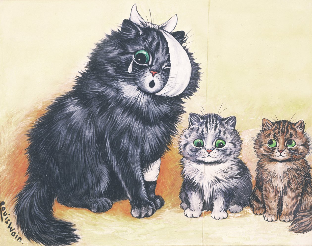 Katastrofa! autorstwa Louis Wain