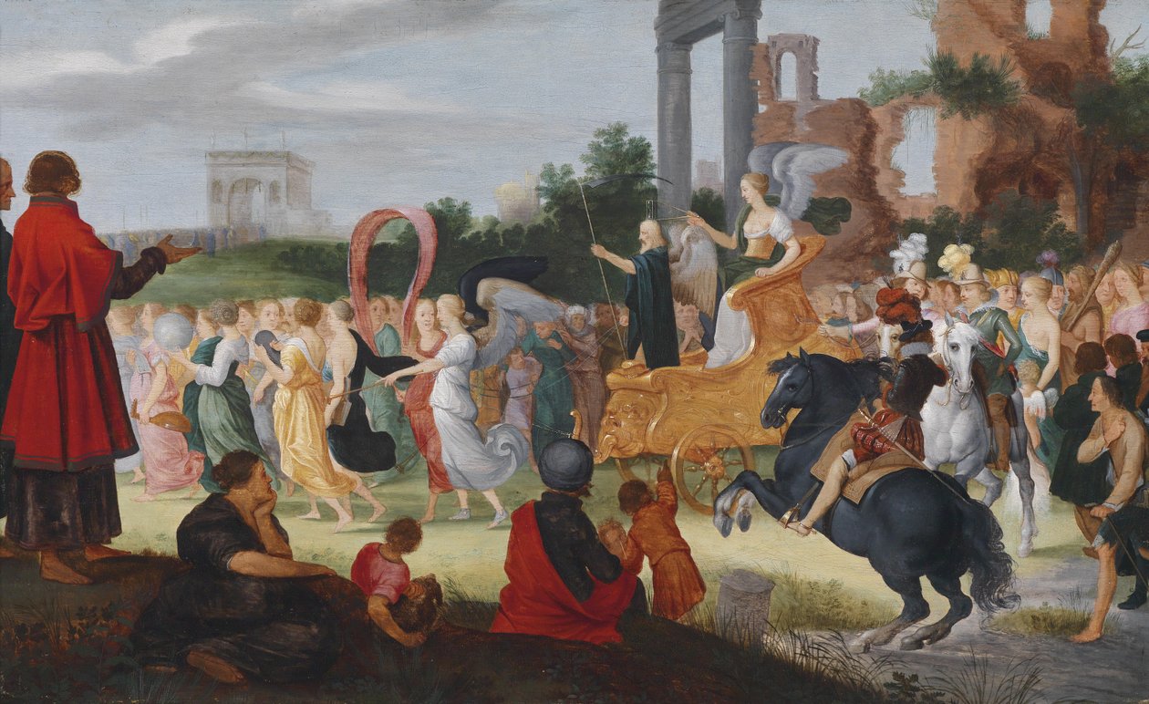 Alegoria triumfalnego wjazdu arcyksięcia Ferdynanda III autorstwa Louis de Caullery