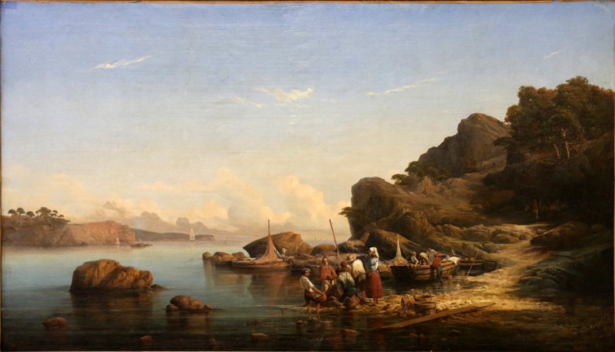Baie de Magaud autorstwa Louis Édouard Isidore Cauvin