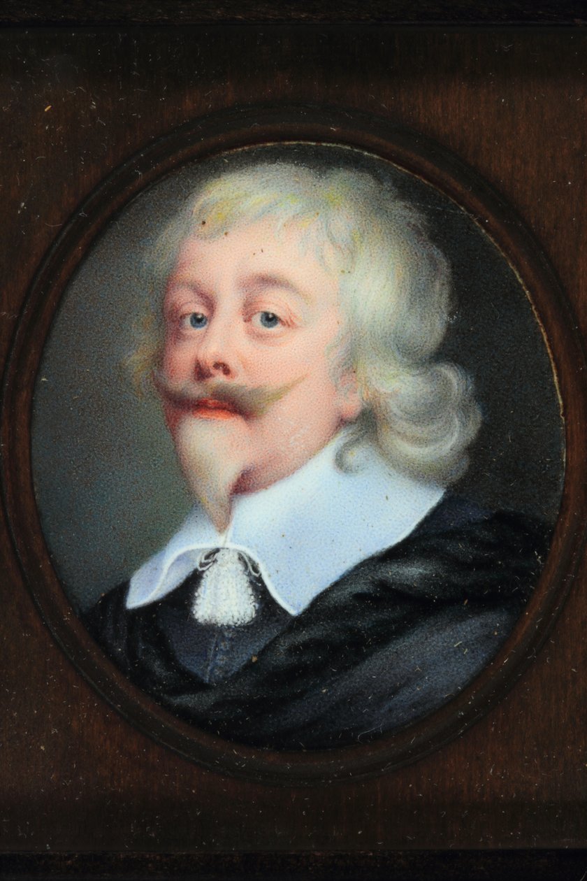 Sir Edward Littleton, Lord Littleton of Munslow (emalia) autorstwa Louis du Guernier