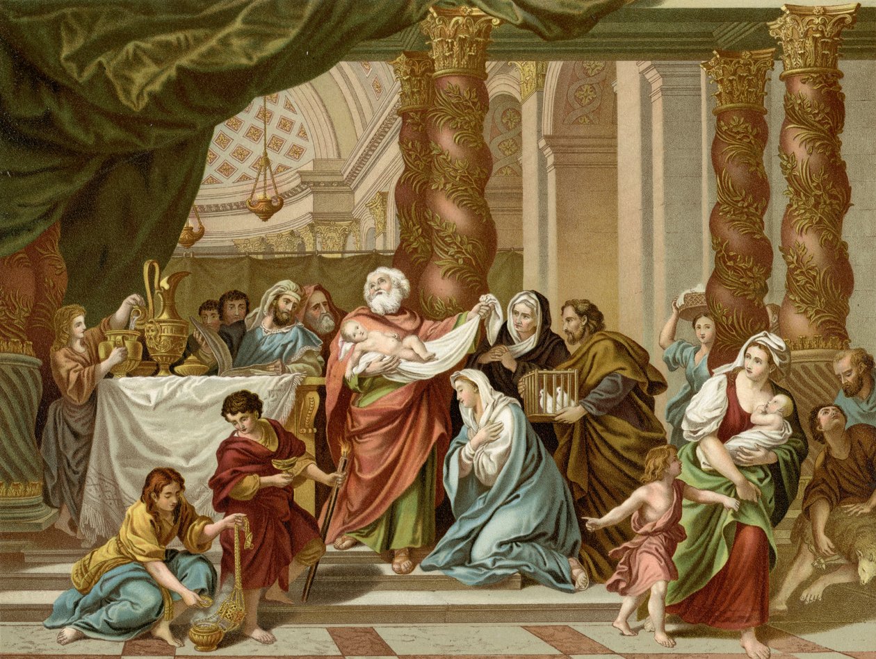 Hymn Symeona autorstwa Louis the Elder Boullogne