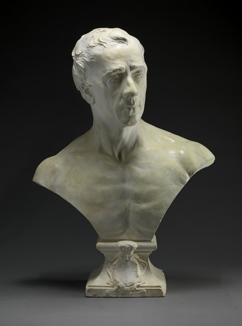 Philip Dormer Stanhope (1694-1773) 4. hrabia Chesterfield, c.1745 (tynk) autorstwa Louis Francois Roubillac
