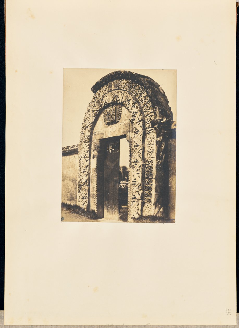 [Brama ogrodowa] autorstwa Louis Alphonse Davanne