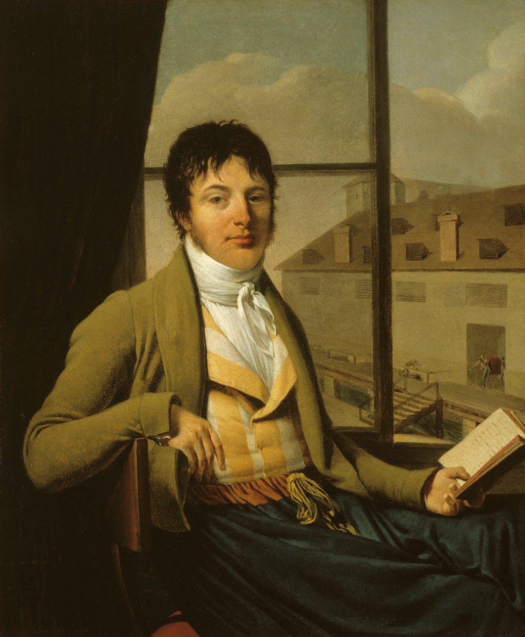 Portret Jean-Antoine Chaptala 1756-1832, 1801. autorstwa Louis André Gabriel Bouchet