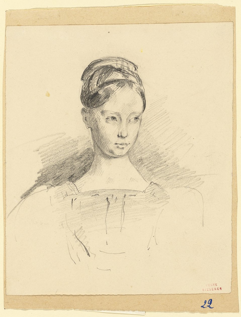 Celeste Richomme autorstwa Louis Antoine Leon Riesener