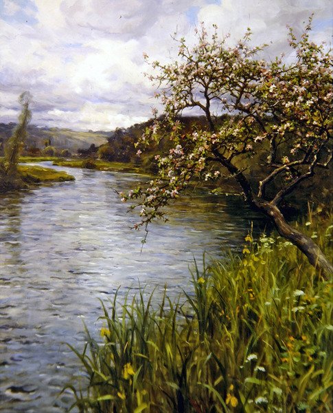 Wiosna (olej na płótnie) autorstwa Louis Aston Knight