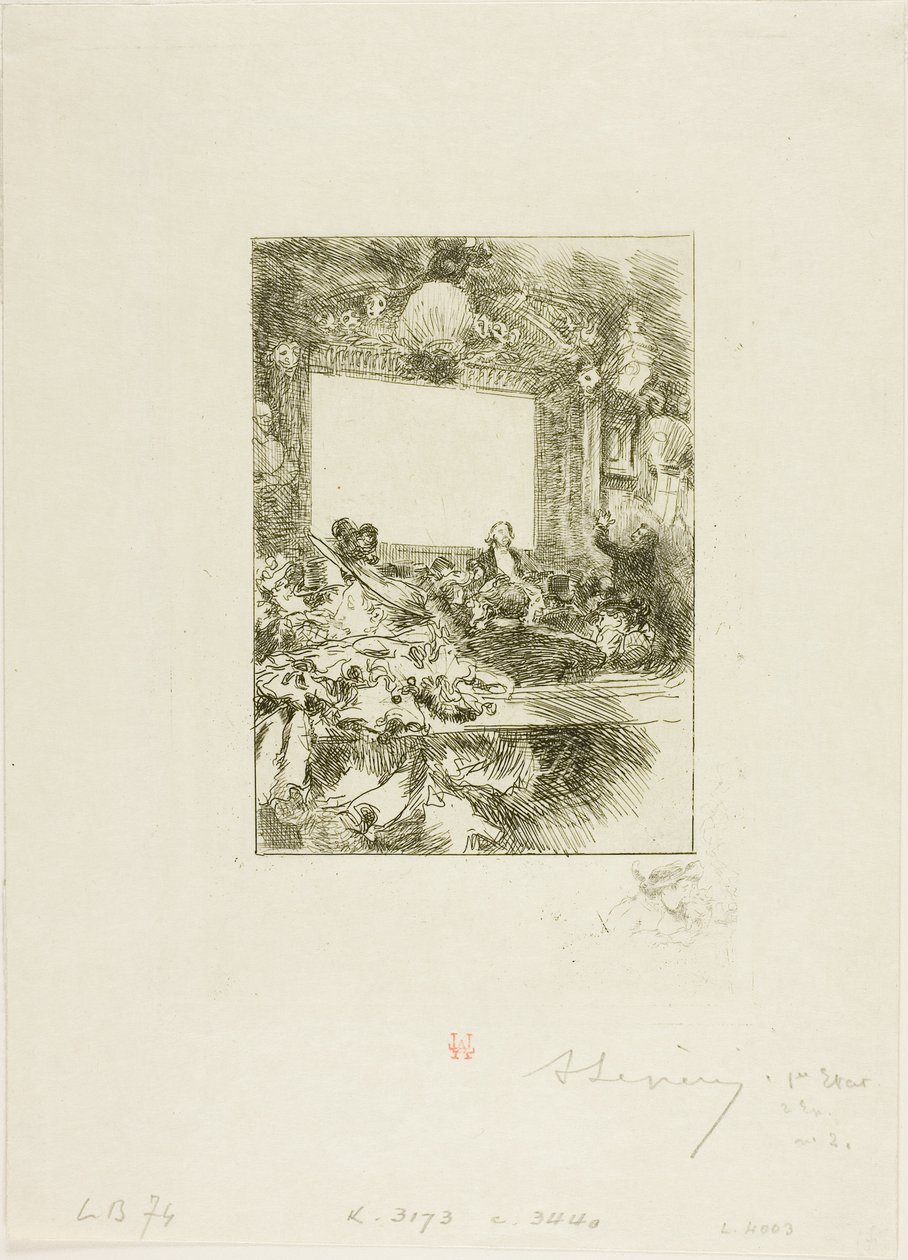 W Chat Noir autorstwa Louis Auguste Lepère