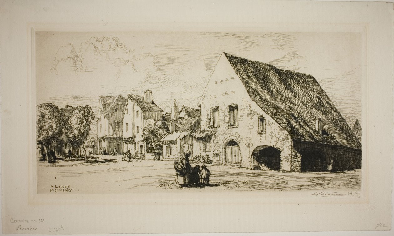 Provins autorstwa Louis Auguste Lepère