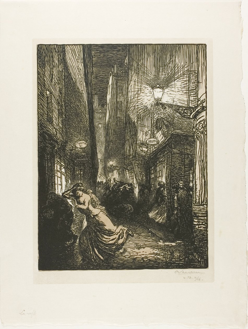 Nalot autorstwa Louis Auguste Lepère