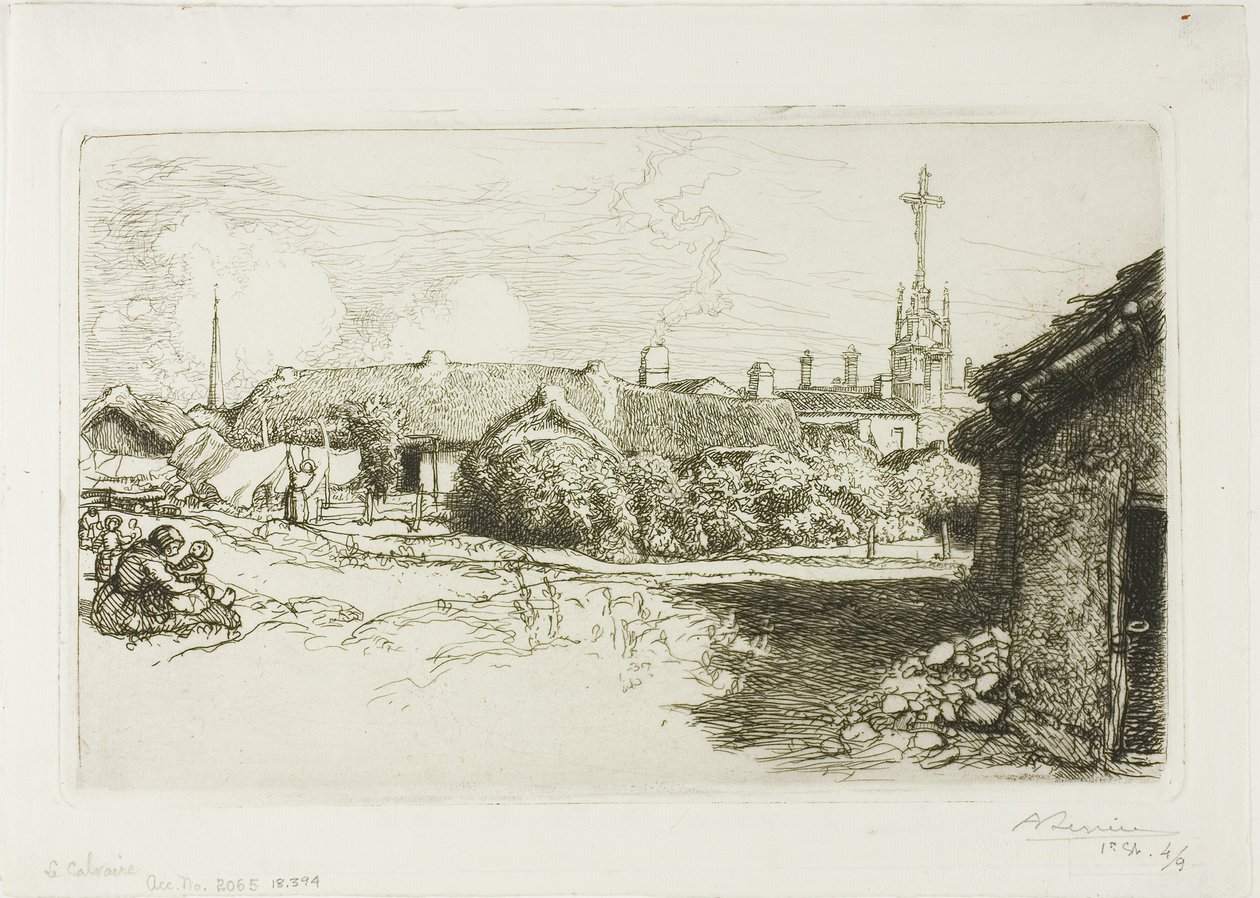 Cierpienie autorstwa Louis Auguste Lepère