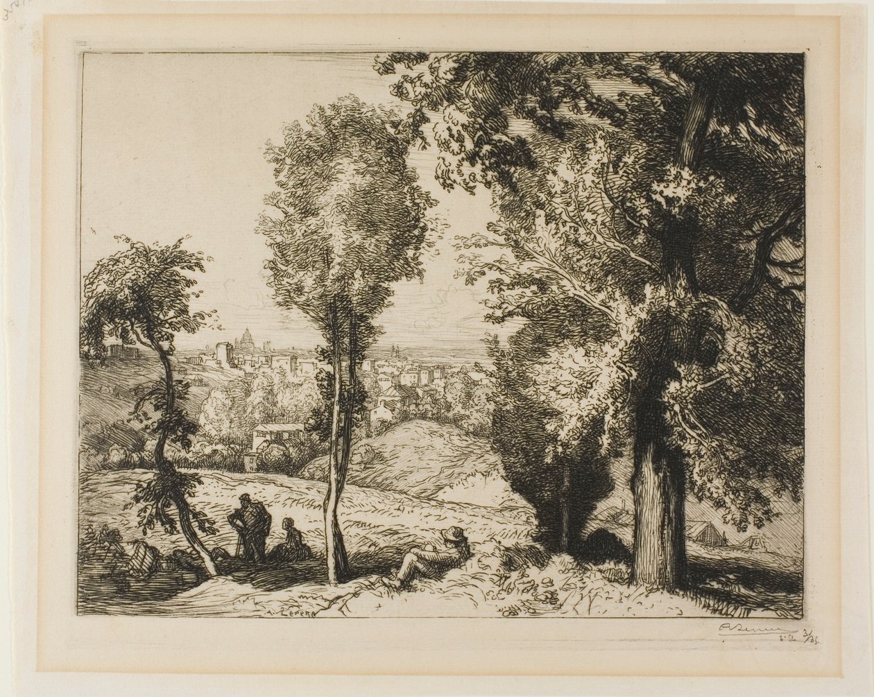 Do Gentilly autorstwa Louis Auguste Lepère
