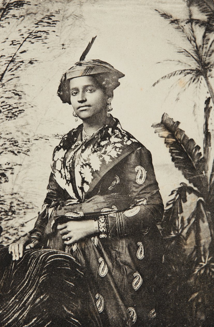 MARTINIQUE - typ i kostium kreolski, ca. 1920. autorstwa Louis Bauer