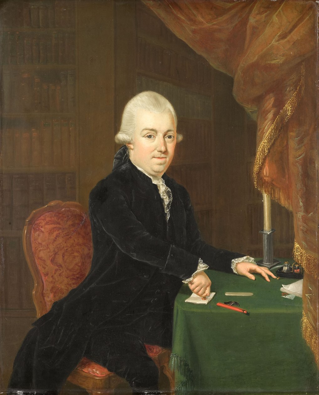 Holenderski:  Jan Bernd Bicker (1746-1812) Portret nieznanego mężczyzny[1].

Tytuł(y) alternatywny(e):  

Jan Bernd Bicker (1746-1812).[3]
 Portret Jana Bernda Bickera (1746-1812), kupca i bankiera w Amsterdamie, w 1796 r. przewodniczącego Zgromadzenia Nar autorstwa Louis Bernard Coclers