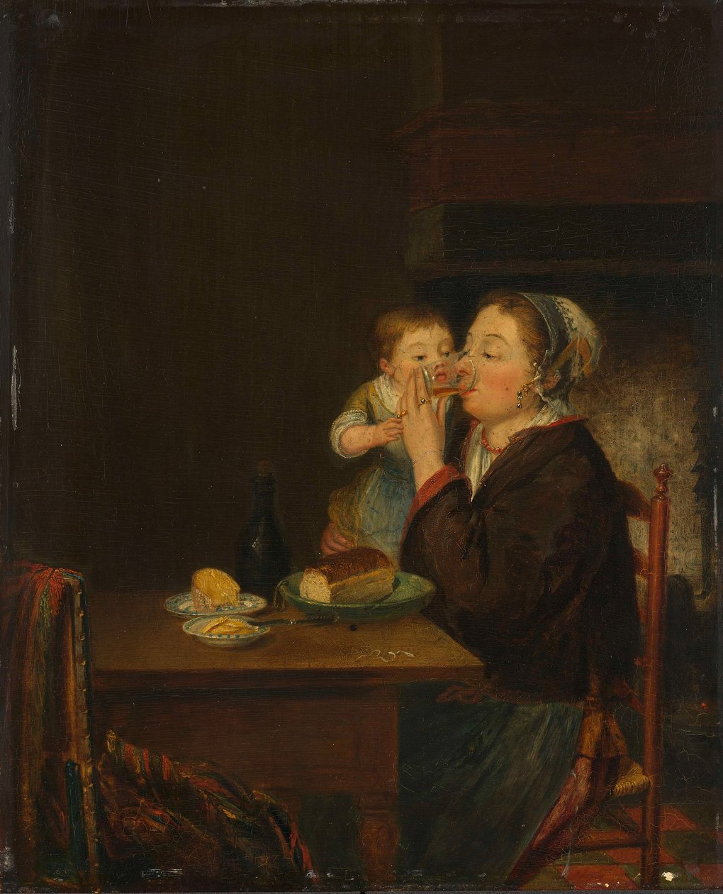 Matka i dziecko autorstwa Louis Bernard Coclers