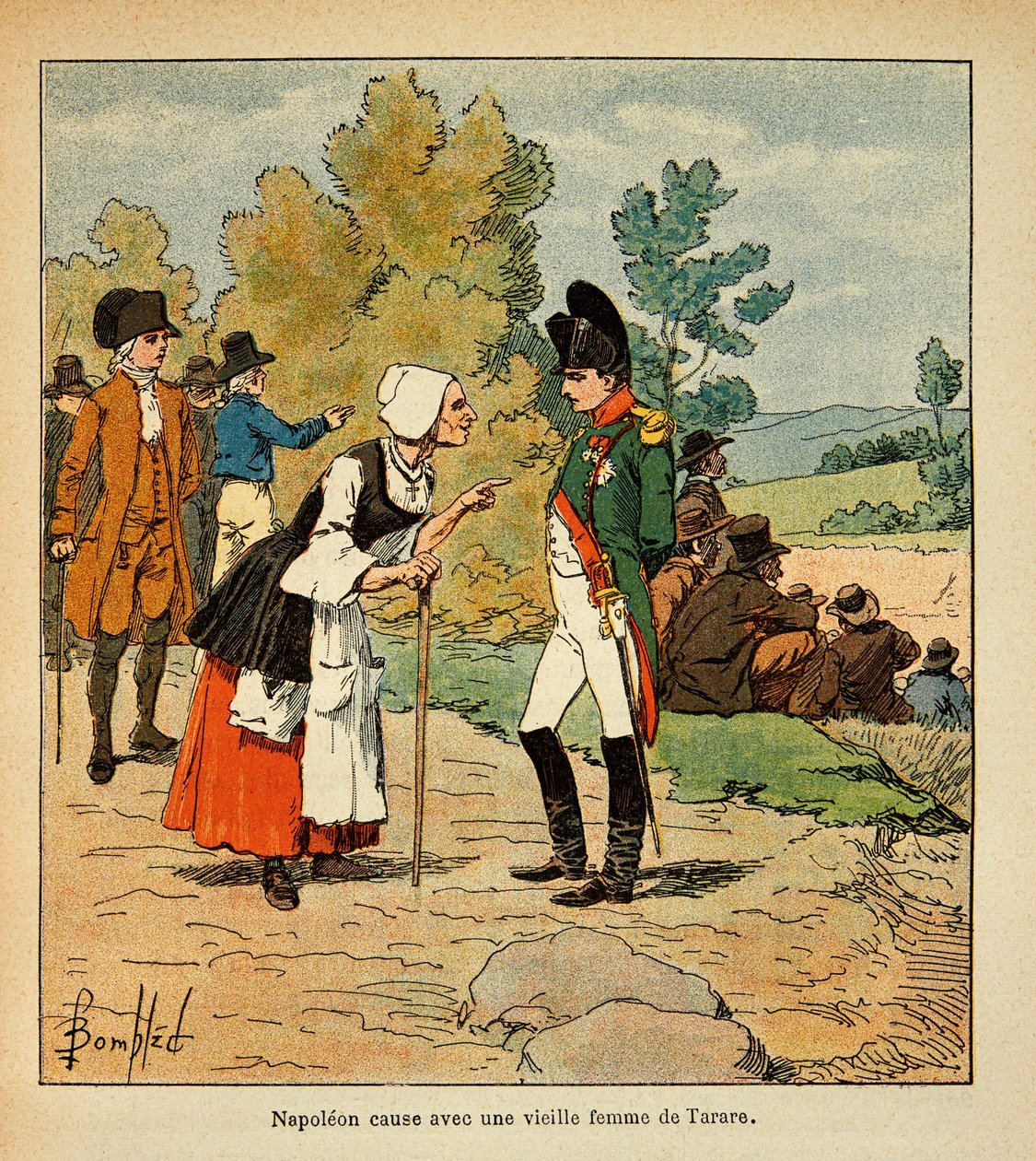 Ilustracja autorstwa Bombled Louis autorstwa Louis Bombled