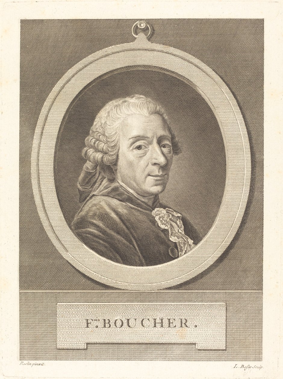 Francois Boucher autorstwa Louis Bosse