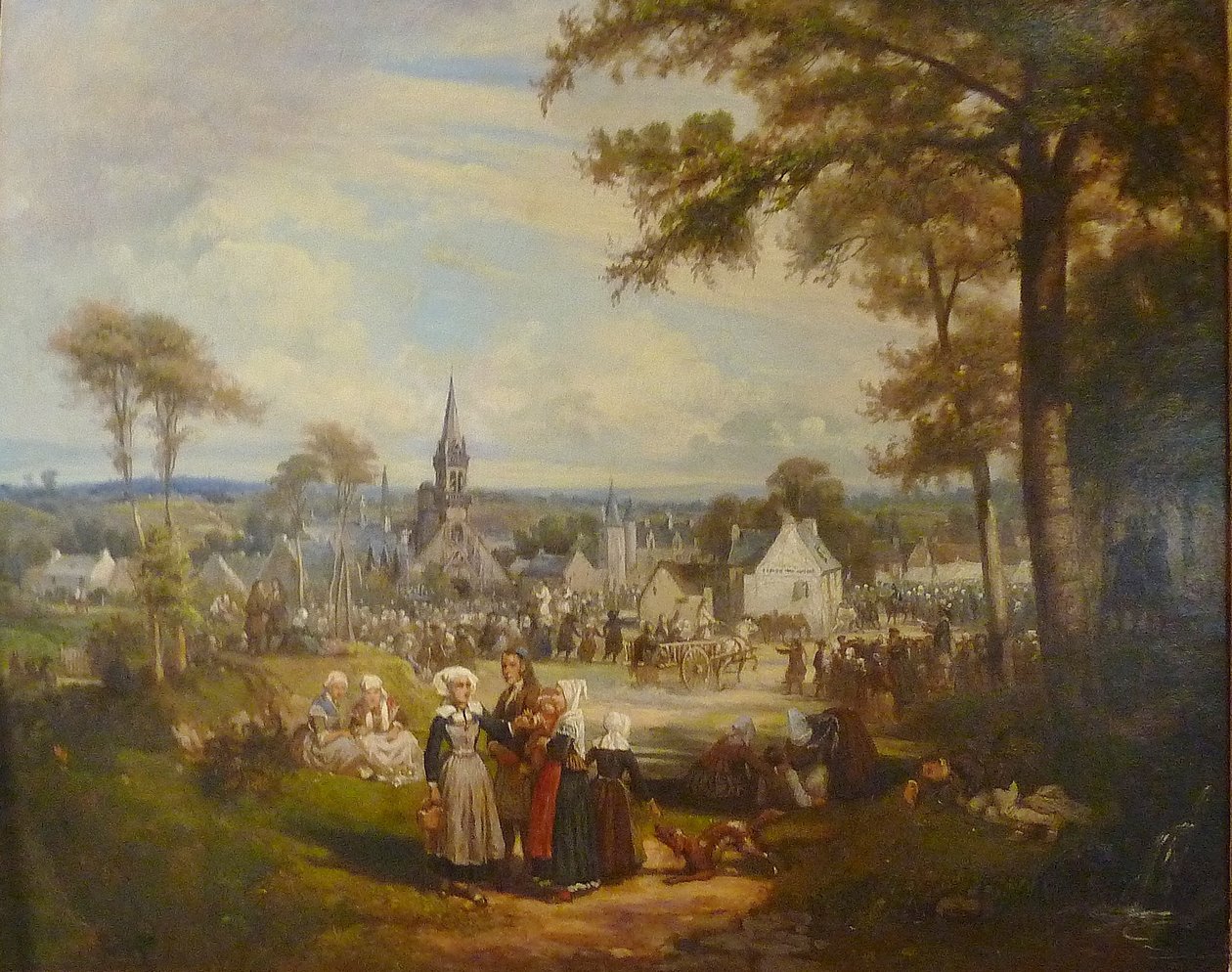 Francuski: Kermesse bretonne (Notre-Dame-de-Confort). autorstwa Louis Caradec