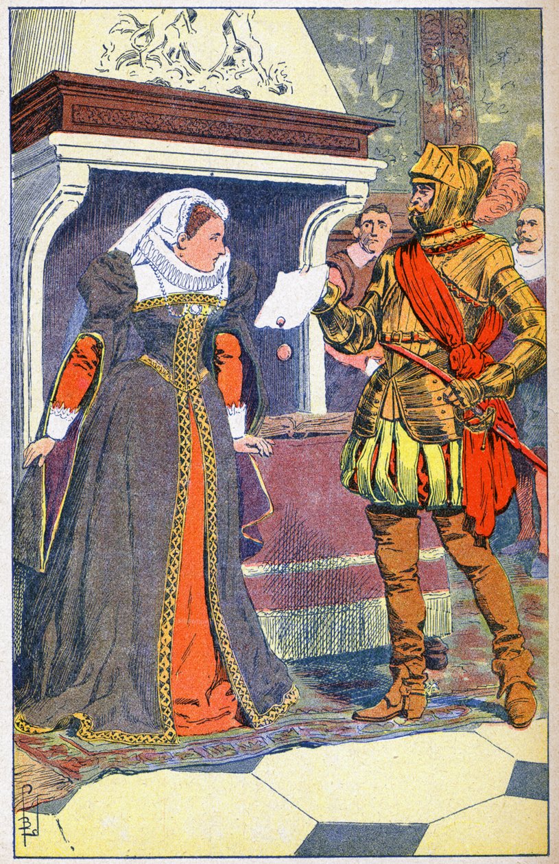 Aresztowanie Marii Stuart w 1567 r. autorstwa Louis Charles Bombled